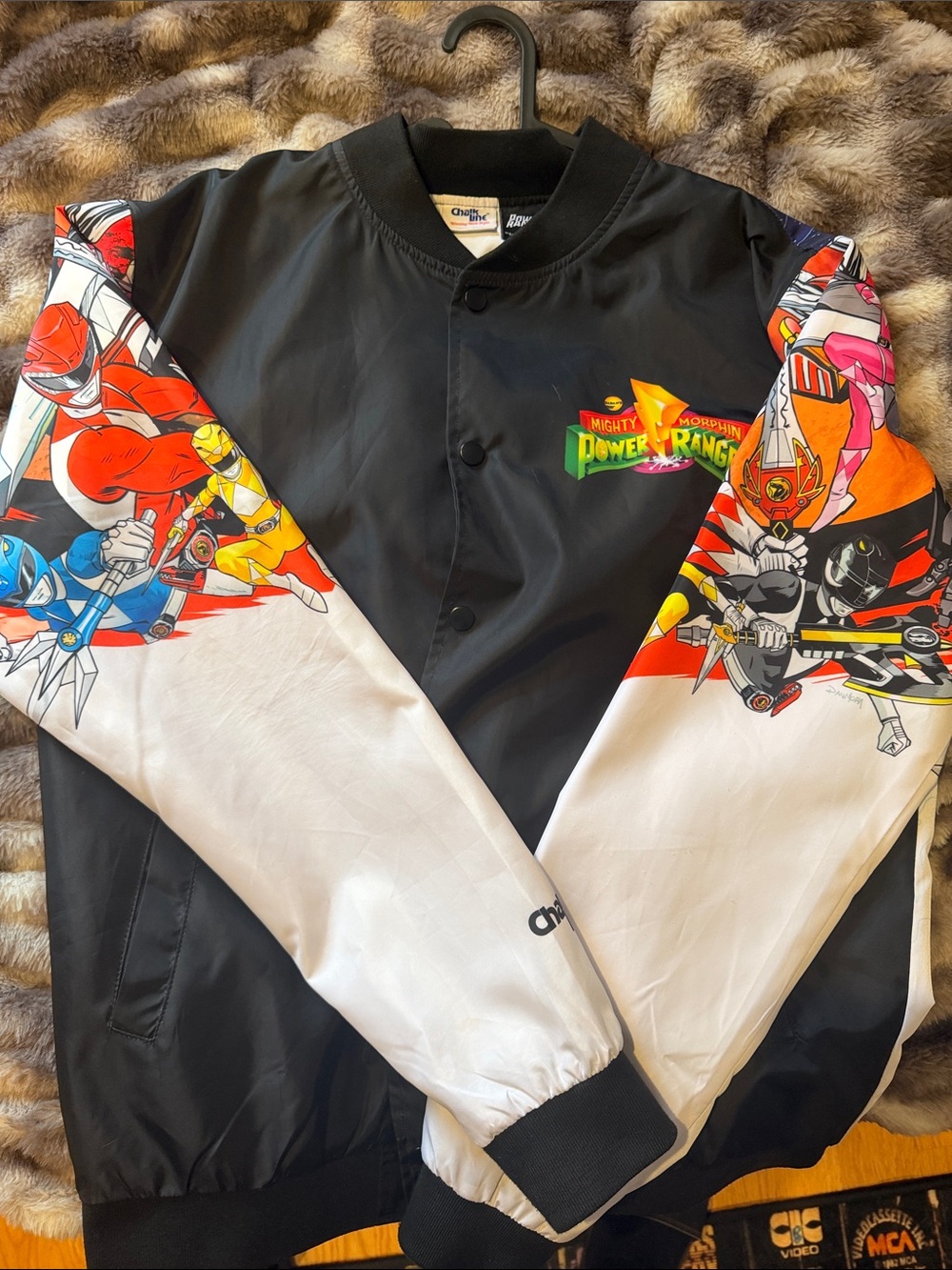 Power Rangers Chalk Line Jacket